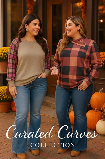 Buy one knit, get the second for $15 — now through Friday only. These are the sweaters, pullovers, and cozy tops you’ll live in all season. Don’t wait — once the weekend hits, this deal is gone. 👉 Shop the Cozy Event Knits now at CuratedCurvesCollection.com | Curated Curves Collection