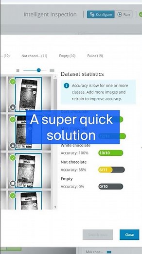 Sort Products with a AI Classification and Machine Vision