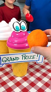 2M views · 10K reactions | All-new Carnival game for Cash prizes Friends and family play the Ice Cream Scoop challenge game. | Planet Nature | Facebook