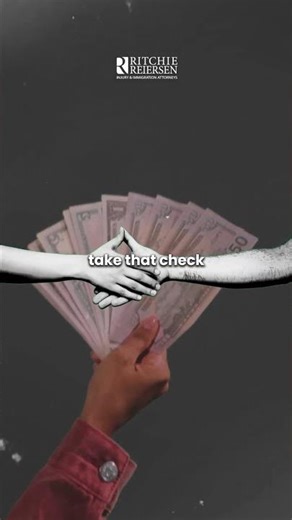 The "Quick Check" trap: Don't sign your rights away💸#washingtonstate #caraccident #personalinjury