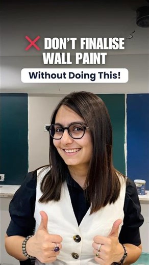 ✅ Always Do This Before Finalising Wall Color #home #interiordesign
