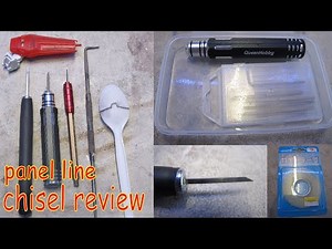 model kit workshop 169: budget panel line chisel review