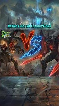 Aatrox Solos Fiddlesticks? The Fearsome Demon Teaches Darkin How to “Disappear” 😱