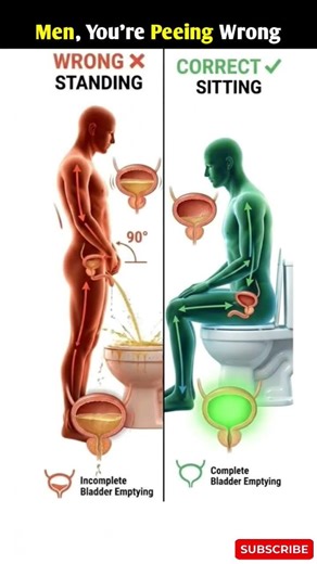Did You Know This About Standing vs Sitting? 😱 Bladder Health Explained