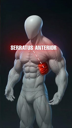 This hidden muscle changes your shoulders and chest. 💪