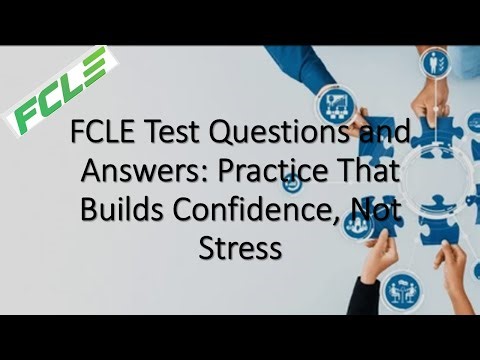 FCLE Test Questions and Answers