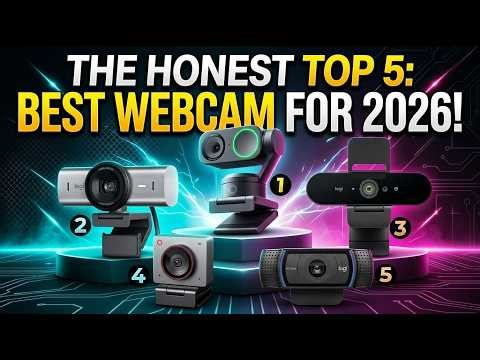 Best Webcam - The Honest Top 5 Ranking for 2026!