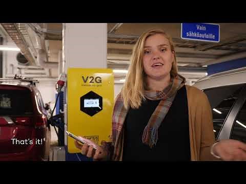 Virta V2G charging in practice