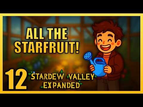 Expanding the Greenhouse! | Chubby Farm Ep 12 | Stardew Valley Expanded