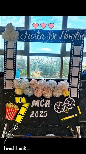 Photobooth 🎞️ | #diy #handmade #photobooth #frame #photoshoot #freshers #farewell #party #ideas