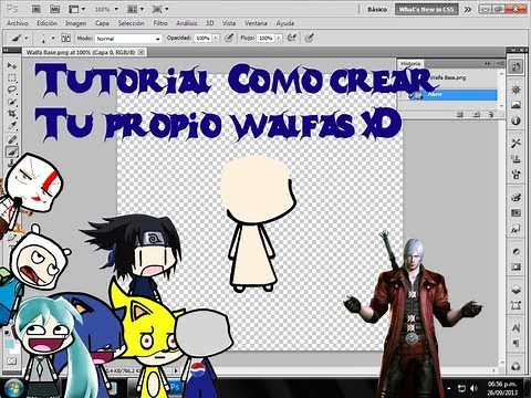 Tutorial-como crear su propio walfas