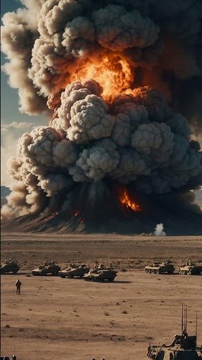 ☢️ Soldiers Witness the Unthinkable – Desert Nuclear Test Revealed