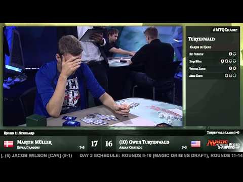 2015 Magic World Championship Round 11 (Standard) Martin Muller vs. Owen Turtenwald