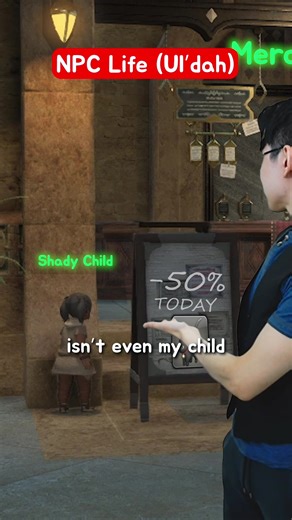 NPC Life in Final Fantasy XIV (Ul’dah) #ffxiv #mmo #skit #finalfantasyxiv