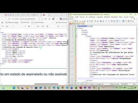M5 - 5 - HTML - 2.ª parte