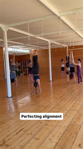 BALANCE NOTION on Instagram: "Getting to hold your handstand consistently for 15 seconds is a big achievement. Developing good alignment will always help you build that consistency. When you start holding your handstand, it’s helpful to have someone count for you—or set up a timer or device you can glance at. Training with a partner is great too, especially if they can give you light support while you balance. If you’re a more advanced student and can hold freely, set yourself clear goals—aim to