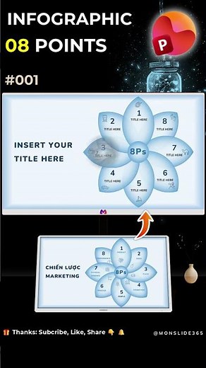 006 INFOGRAPHIC 8 || TRỰC QUAN HÓA THÔNG TIN với PowerPoint