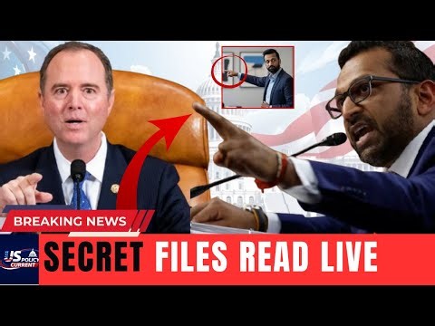 Schiff READS a Classified File LIVE Patel Face Turns WHITE Security Rushes In After Just ONE Name