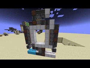 4x3 piston door / 1 block wide / 108 blocks