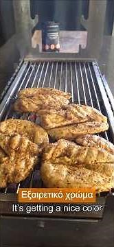 Κοτόπουλο στα κάρβουνα με μαρινάδα λαδιού #bbq #grill #chicken #charcoal #howto #grilling #oliveoil