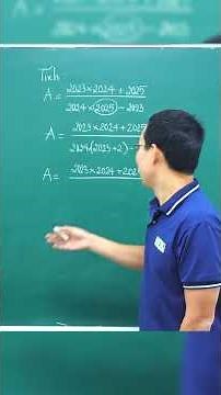 Bài toán này dành cho các em học sinh giải được đáp số #toanthayhieu #mathx #thichhoctoan #toanhoc