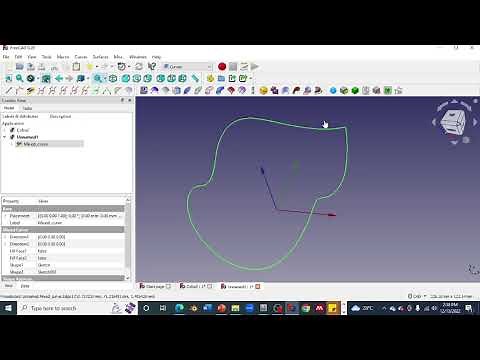 Create 3D Curve Using FreeCAD (Gordon Surface)