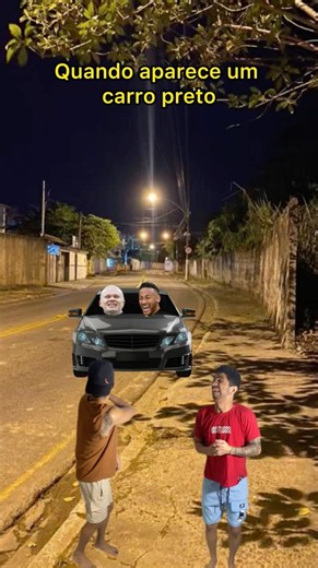 WHEN A BLACK CAR SHOWS UP