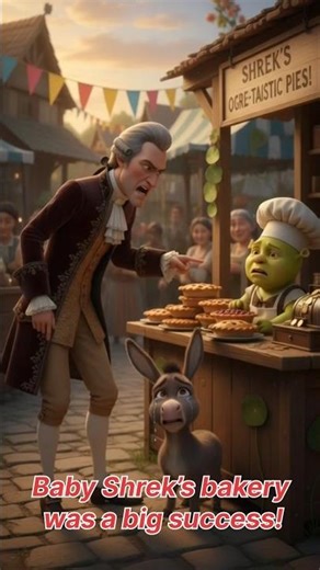 #baby Shrek & donkey Emotional story ##viral #trending #shortvideo