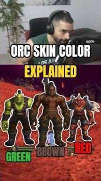 This Is Why Orcs Have Different Skin Colors
