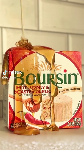 Delicious Boursin Hot Honey & Roasted Garlic Recipe