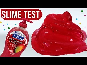 NO GLUE SLIME TEST! Testing 1 Ingredient Slime Recipes Hand Soap Slime