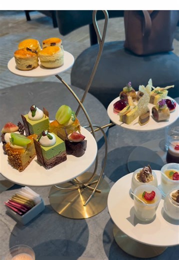 JWマリオットホテルのアフタヌーンティー想像以上に美味しかった🥰 #おすすめ #vlog #アフタヌーンティー #社長令嬢 #jwマリオット