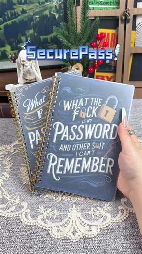 SecurePass – Your Personal Password Notebook.#PasswordNotebook #PasswordOrganizer #SecureYourLife #DigitalSafety #StayOrganized #TechEssentials #ProductivityHacks #LifeHacks #SecurePass #GiftIdeas #BackToSchoolEssentials #OfficeEssentials #usa_tiktok #tiktokmademebuyit #TikTokShopHolidayHaul #foryou #fyp #spotlightfinds #TikTokShopRestock #DealsforYouDays #TikTokShopLaborDaySale #2026 #spotlightfinds