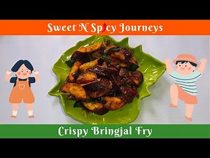 Crispy Brinjal Fry