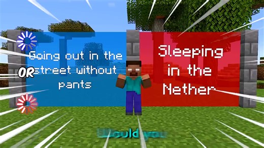 Dino Bro vs Would You Rather #gaming #minecraft | Knoxy Gaming