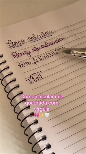 Como calcular raiz quadrada com vírgula