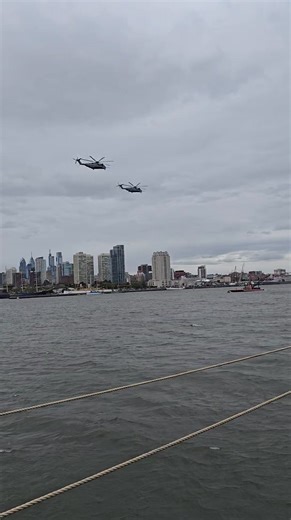 Today's river demonstration had helicopters, a mine detonation, and SWCC boats. | Ryan Szimanski