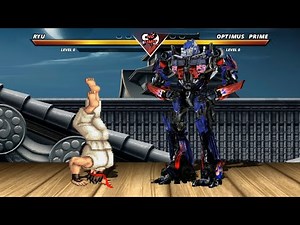 RYU vs OPTIMUS PRIME - Epic Combat @(1080) - 60fps√