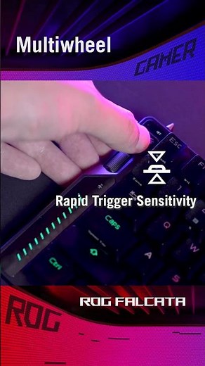 Enjoy the Falcata Multiwheel with full control right on your fingertips