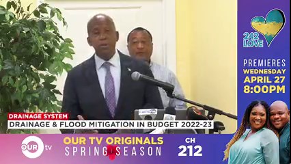 1.8K views · 24 reactions | Drainage & Flood Mitigation In Budget 2022-23 For the first time, drainage and flood mitigation is getting its own line item in the National Budget, according to Works and Public Utilities Minister Alfred Sears. He says the plan is to put data-driven plans in action and address the issue head-on instead of reactively. | Our News Bahamas | Facebook