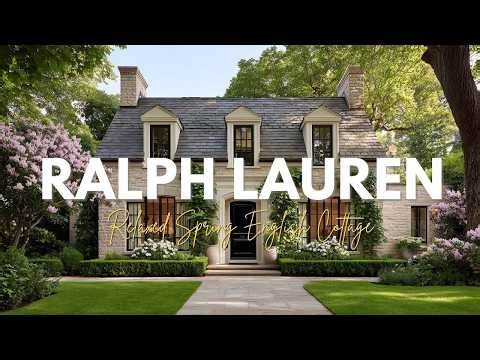 Relaxed Spring English Cottage Living Inspired by Ralph Lauren Home Country Elegance