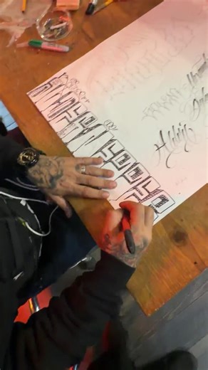 Lettering Malandro on Reels