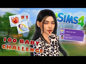 DATES AND A FIRST PREGNANCY 💖🍼 | 100 Baby Challenge #1 | The Sims 4