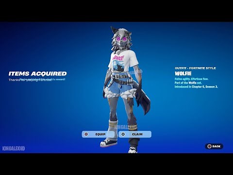 How To Get Wolfie Skin NOW FREE In Fortnite! (Unlock LEGO Wolfie Style)