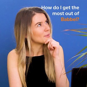 3.4K views · 15 reactions | Reviewing is learning 2.0. On that note, Ellen from our Customer Service team would like to tell you about a helpful feature in the Babbel app. | Babbel | Facebook