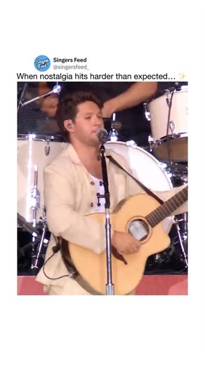 SingersFeed | Singing & Pop Culture on Instagram: "Niall Horan turned Wembley Stadium into a sea of memories with this emotional performance of “Story of My Life.” There’s something powerful about hearing a song you grew up with — especially from the voice that helped make it iconic. The nostalgia, the emotion, the crowd singing every word… this one hits differently. Performance: Niall Horan — Story of My Life (One Direction Cover) Event: Capital’s Summertime Ball DM for credit or removal. No co