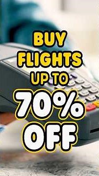 Buy Flights Up To 70% Off ✈️ #travel #travelhacks #traveltips