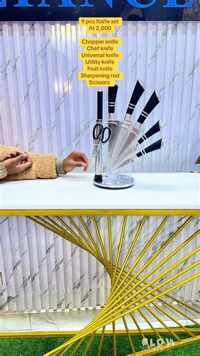 Upgrade Your Kitchen with This 9-Piece Knife Set