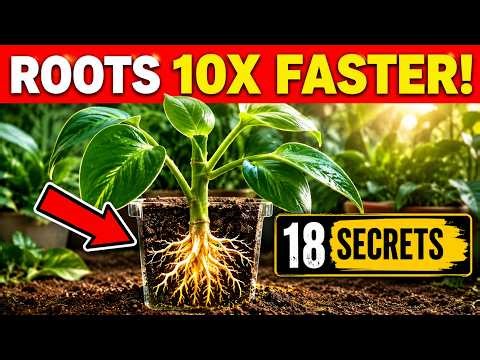 18 Rooting Secrets That Make Plant Cuttings Grow Roots 10X Faster