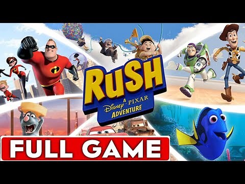 Rush A Disney Pixar Adventure Full Game Walkthrough Longplay